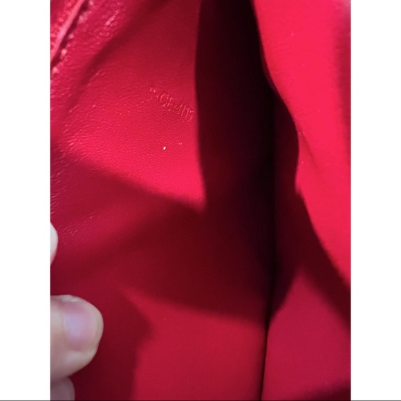 $4500 Celine medium box bag shoulder bag Phoebe Philo classic icon red pebbled - Picture 10 of 10